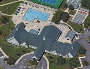 Active Adult homes for sale in Lake Ridge Clubhouse aerial view