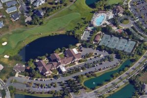 Renaissance Manchester clubhouse aerial view