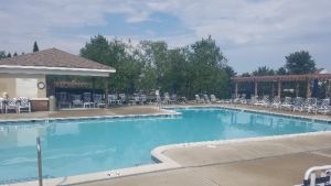 outdoor pool RIver Pointe Manchester active adult community